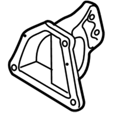 Toyota 12321-20120 Bracket, Engine Mounting, Rear