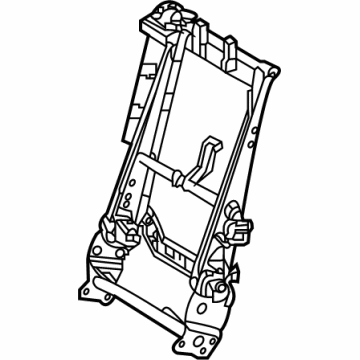 Toyota 71017-0E200 Frame Sub-Assembly, Rr S