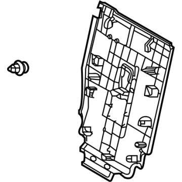 Toyota 71701-0E020 Seat Back Panel