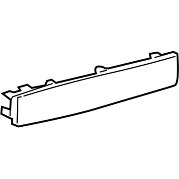 Toyota 55548-60050-A0 Cover, Instrument Panel Hole