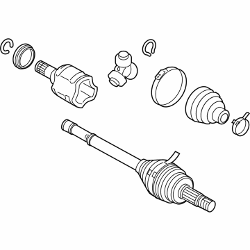 Toyota 42340-0E310 SHAFT ASSY, RR DRIVE