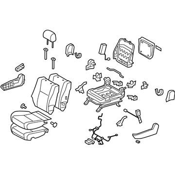 Toyota 71100-0C760-B5 Seat Assembly