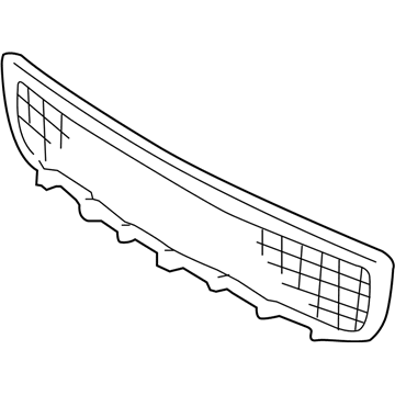 Toyota 53112-52260 Lower Radiator Grille No.1