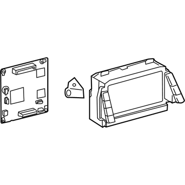 Toyota 86110-47071 Display Unit