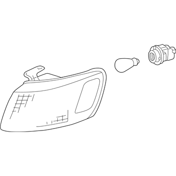 Toyota 81510-AA010 Signal Lamp Assembly