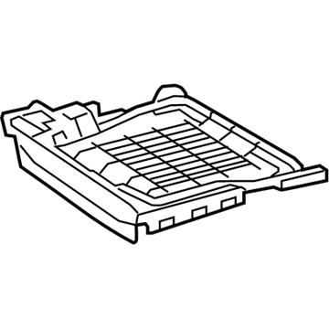 Toyota 79202-0E010 Cushion Frame, Driver Side