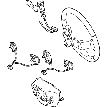 Toyota 45100-02E80-B0 Steering Wheel