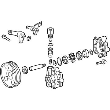 Toyota 44310-0C090 Power Steering Pump