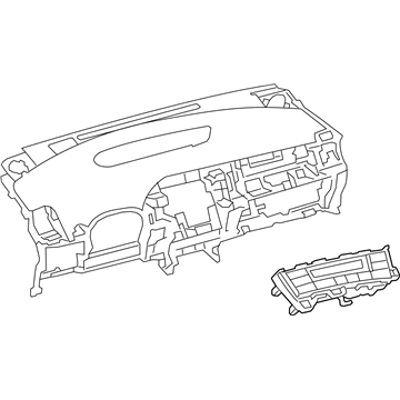 Toyota 55900-47071 Heater Control