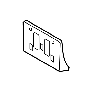 Toyota 52114-02200 Bracket, Fr Bumper E