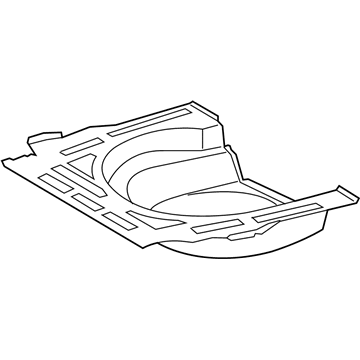 Toyota 58311-02904 Rear Floor Pan