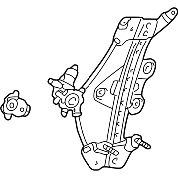 2001 Toyota MR2 Spyder Window Regulator - 69810-17070