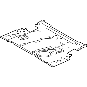 Toyota 58211-0E906 Pan, Center Floor L/WEL