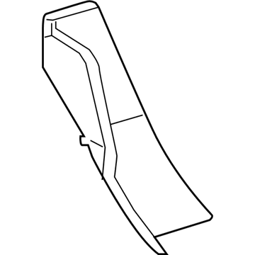 Toyota 81497-12020 Cover, Passenger Side