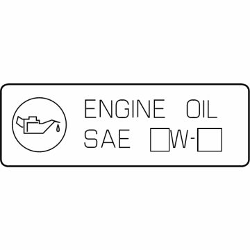 Toyota 15369-F0010 Info Label