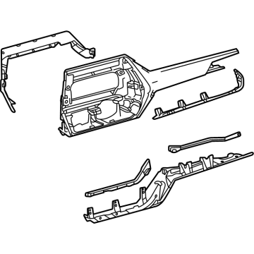 Toyota 55420-0E590 Center Panel