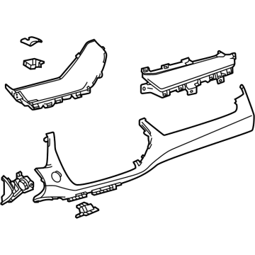 Toyota 55471-0E060-B1 Lower Dash Panel