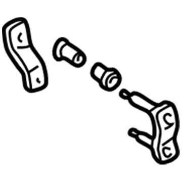 Toyota Tacoma Leaf Spring Shackle - 04483-04050