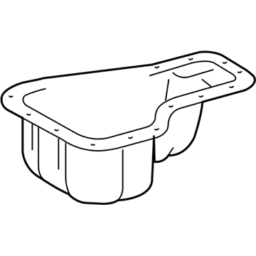 Toyota 12101-22040 Oil Pan