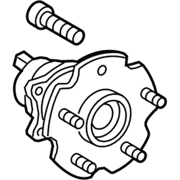 Toyota 42450-47050 Hub & Bearing Assembly