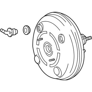 2014 Toyota Corolla Brake Booster - 44610-02630