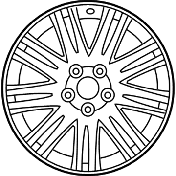 Toyota 42611-AC072 Wheel, Alloy