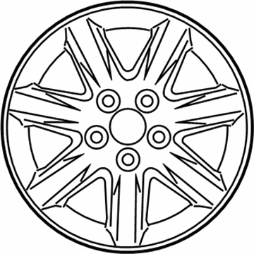 Toyota 42611-AC081 Wheel, Alloy