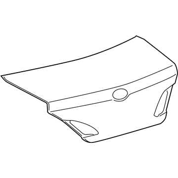 Toyota 64401-AC050 Panel Sub-Assy, Luggage Compartment Door