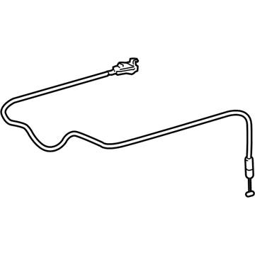 Toyota 64607-AC030 Cable Sub-Assy, Luggage Door Lock Control