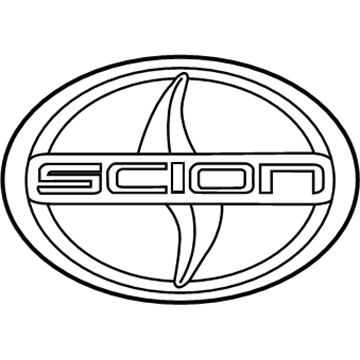 Scion 75441-12A20 Emblem