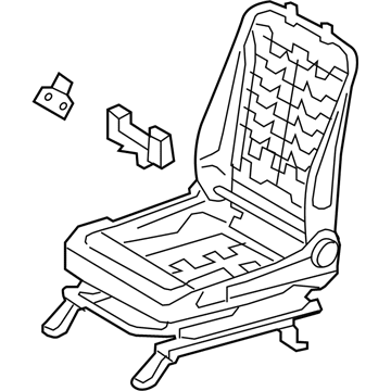 Toyota 71120-0E180 Seat Frame