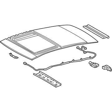 Toyota 63203-06123-E0 HOUSING SUB-ASSY, SL