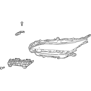 Toyota 81110-48J30 Headlamp Assembly