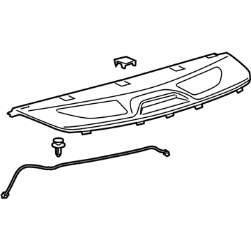 Toyota 64330-02520-B0 Package Tray Trim