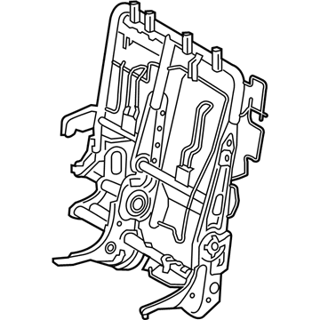 Toyota 71018-42190 Frame Sub-Assembly, Rear Seat