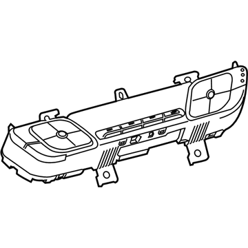 Toyota 55900-10520 Control Assembly, Air Co