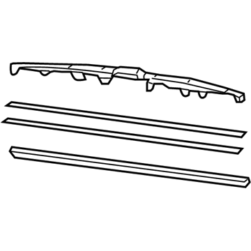 Toyota 85212-74010 Front Wiper Blade, Right