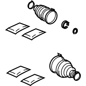 Toyota 04428-04010 Boots