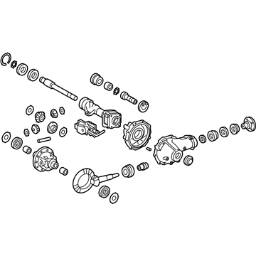 Toyota 41110-35A11 Axle Assembly