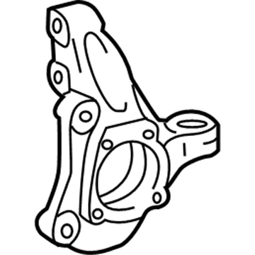 Toyota 43201-47010 Knuckle, Steering, RH