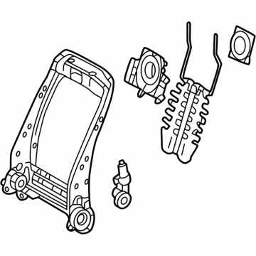 Toyota 71104-0C060 Seat Back Frame