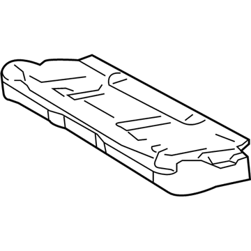 Toyota 71015-06060 Frame Sub-Assembly, Rear Seat