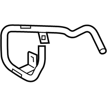 2018 Toyota Corolla iM Brake Booster Vacuum Hose - 44763-12550