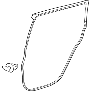 Toyota Grand Highlander Door Seal - 67871-0E140