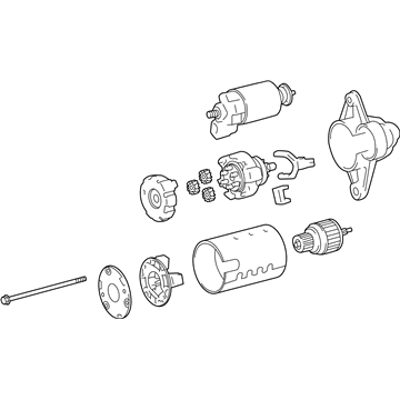 2022 Toyota Corolla Starter Motor - 28100-F2010