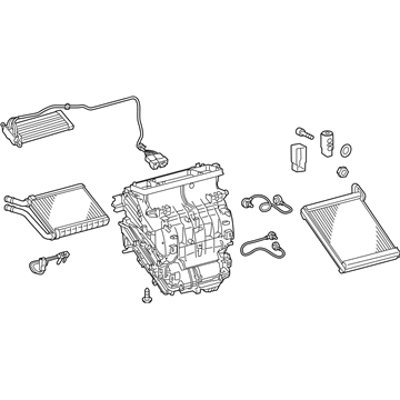 Toyota 87050-02C10 A/C & Heater Assembly