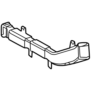 Toyota 58862-0C030 Air Duct