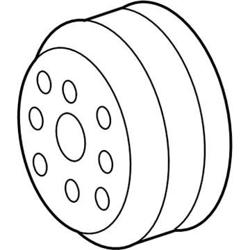 Toyota 16173-31010 Pulley