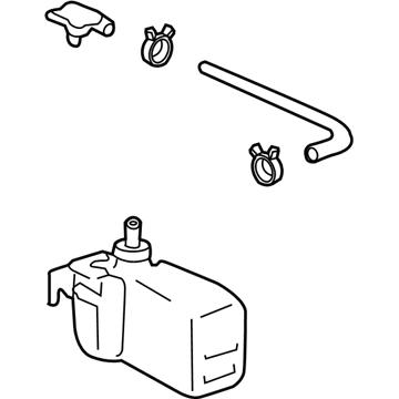 Toyota 16470-74360 Tank Assy, Radiator Reserve