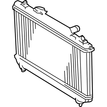 Toyota 16410-AZ002 Radiator Assembly